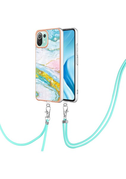 Xiaomi 11 Lite Için Crossbody Kordon Askısı Tampon Anti-Scratch Yumuşak (Yurt Dışından)