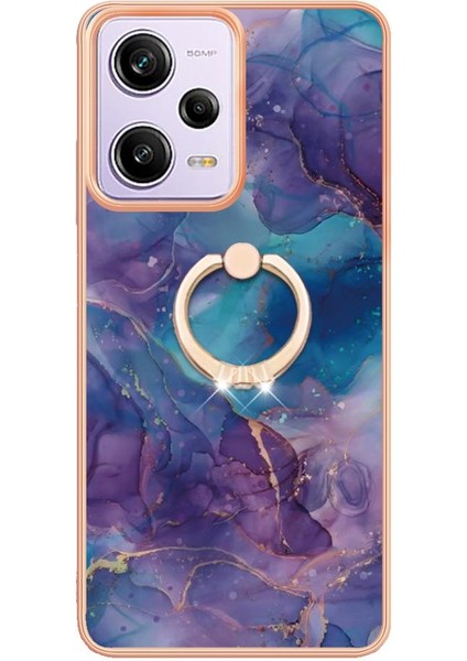 Xiaomi Poco X5 Pro 5g Için Kılıf 360 &deg; Dönebilir Halka Mermer Darbeye Tpu (Yurt Dışından) fiyatları