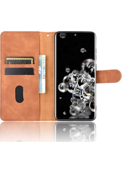 Kart Tutucu Kickstand Kart Kapak ile Samsung Galaxy S20 Ultra Için Kılıf (Yurt Dışından) indirimleri