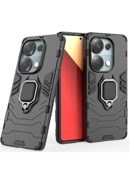 Xiaomi Redmi Için Not 13 Pro 4g Kickstand Darbeye Kapak Halka Damla (Yurt Dışından)