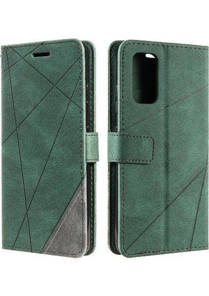 Samsung Galaxy A32 4g Kart Tutucu Kickstand Manyetik Pu Deri (Yurt Dışından) fırsatları