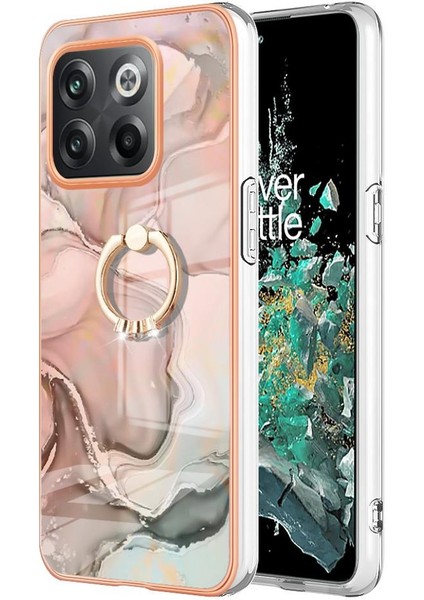 Oneplus 10T 5g Tampon Için Kılıf 360 &deg; Dönebilir Halka Mermer Darbeye Tpu (Yurt Dışından) fırsatları