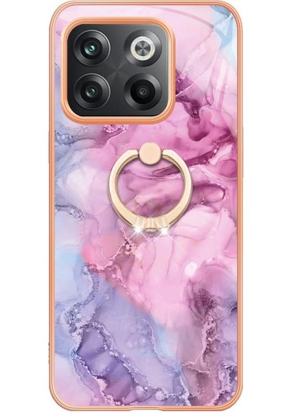 Oneplus 10T 5g Tampon Için Kılıf 360 &deg; Dönebilir Halka Mermer Darbeye Tpu (Yurt Dışından) indirimleri