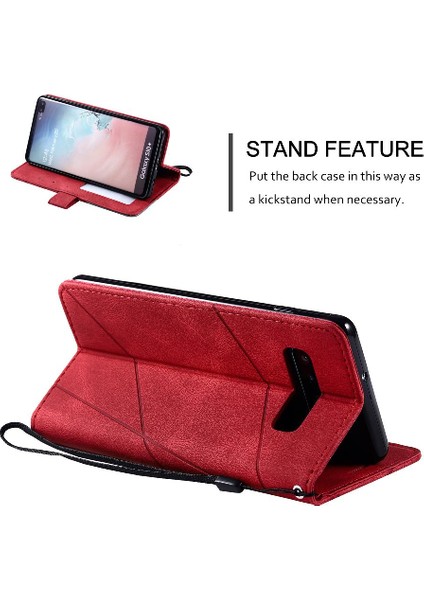 Samsung Galaxy S10 Artı Cüzdan Flip Folio Manyetik Darbeye Pu (Yurt Dışından) modelleri