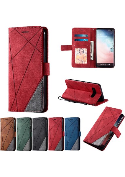 Samsung Galaxy S10 Artı Cüzdan Flip Folio Manyetik Darbeye Pu (Yurt Dışından) fırsatları