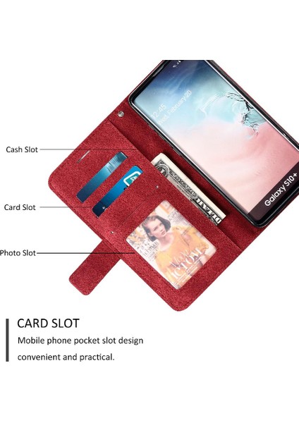 Samsung Galaxy S10 Artı Cüzdan Flip Folio Manyetik Darbeye Pu (Yurt Dışından) indirimleri