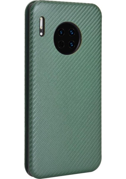 BDT Boutique Kart Tutucu Kickstand Tam Koruma Fiber ile Huawei Mate 30 Için Kılıf (Yurt Dışından)