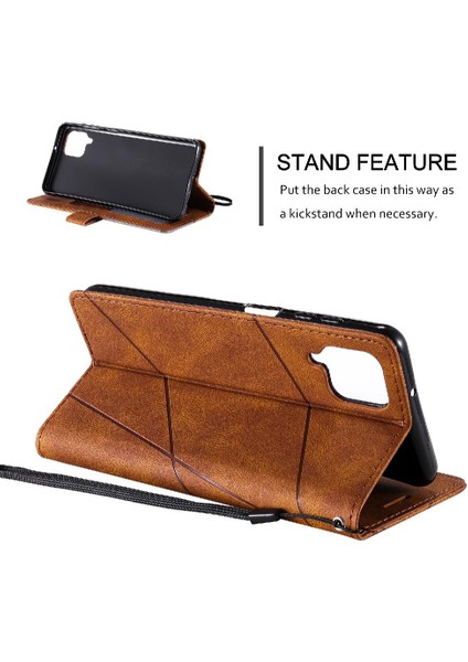 Samsung Galaxy A12 Darbeye Cüzdan Flip Folio Manyetik Kart Pu (Yurt Dışından) modelleri