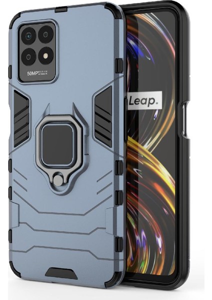 Realme 8i Askeri Damla Koruma 360 &deg; Dönen Halka Darbeye Dayanıklı (Yurt Dışından) fiyatları