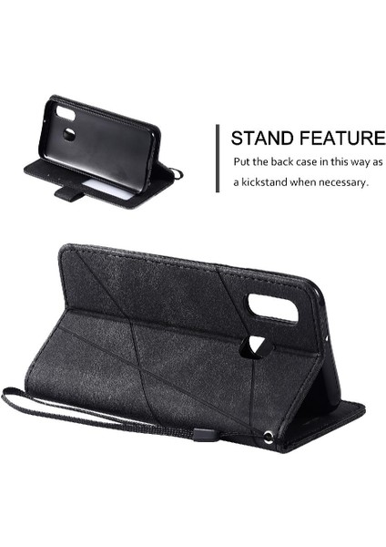 Samsung Galaxy A40 Manyetik Darbeye Pu Deri Cüzdan Flip Case (Yurt Dışından) indirimleri