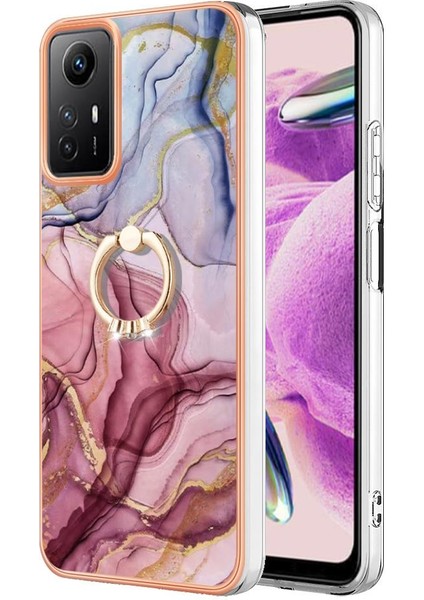 Xiaomi Redmi Not 12S 4g 360 &deg; Dönebilir Halka Mermer Darbeye (Yurt Dışından)