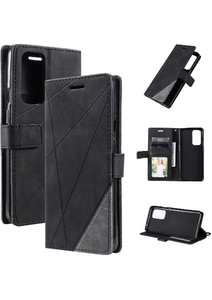 Oneplus 9 Için Kılıf Cüzdan Flip Folio Kart Tutucu Kickstand Pu Deri (Yurt Dışından)