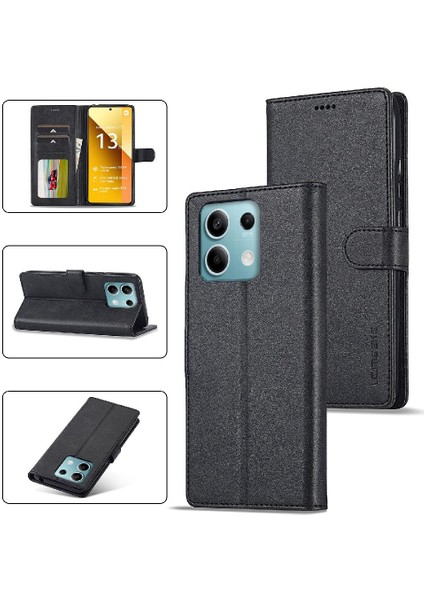Xiaomi Redmi Not Için Kılıf 13 Pro 5g Kart Yuvaları Cüzdan Tutucu Buzağı ile (Yurt Dışından) modelleri