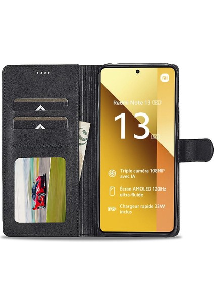 Xiaomi Redmi Not Için Kılıf 13 Pro 5g Kart Yuvaları Cüzdan Tutucu Buzağı ile (Yurt Dışından) fırsatları
