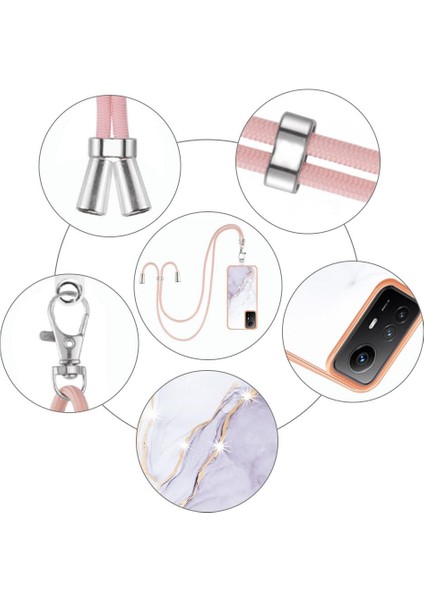 Xiaomi Redmi Için Not 12S 4g Anti-Scratch Yumuşak Mermer Tampon Kordon (Yurt Dışından) fırsatları