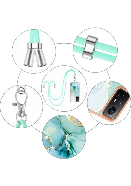 Xiaomi Redmi Için Not 12S 4g Anti-Scratch Yumuşak Mermer Tampon Kordon (Yurt Dışından) modelleri