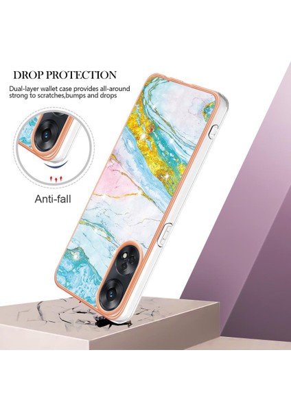 Oppo Oppo 8t 4g Koruma Için Kılıf Yumuşak Tampon Ince Tpu Mermer Desen (Yurt Dışından) indirimleri