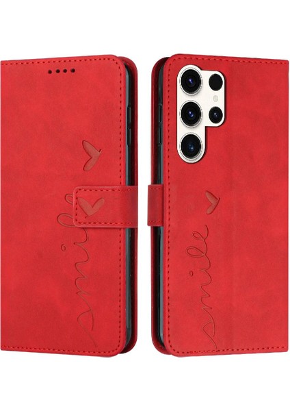 Uyumlu Samsung Galaxy S24 Ultra Cüzdan Kılıf Pu Leatherleatherhattı (Yurt Dışından)