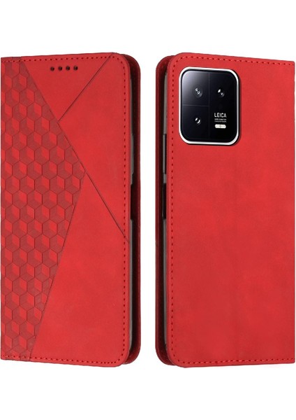 Uyumlu Xiaomi 13 Pro Cüzdan Kılıf Kart Ekleme Cilt Duygu ve Aşk (Yurt Dışından)