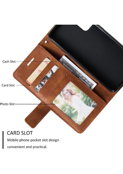 Samsung Galaxy S21 Kart Tutucu Için Kickstand Manyetik Cüzdan Flip Pu (Yurt Dışından) indirimleri