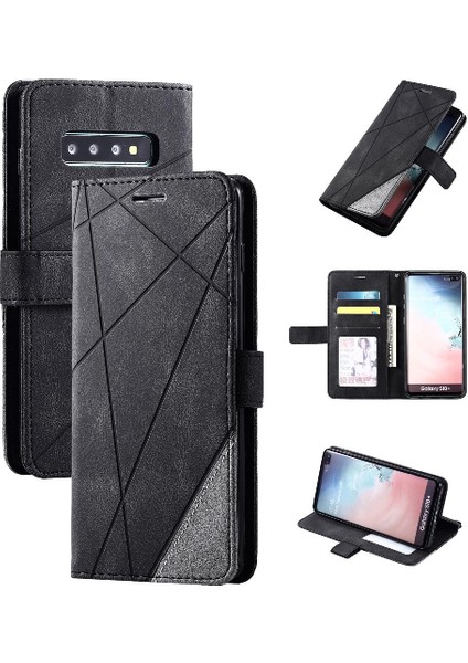 Samsung Galaxy S10 Artı Cüzdan Flip Folio Manyetik Darbeye Pu (Yurt Dışından) fırsatları