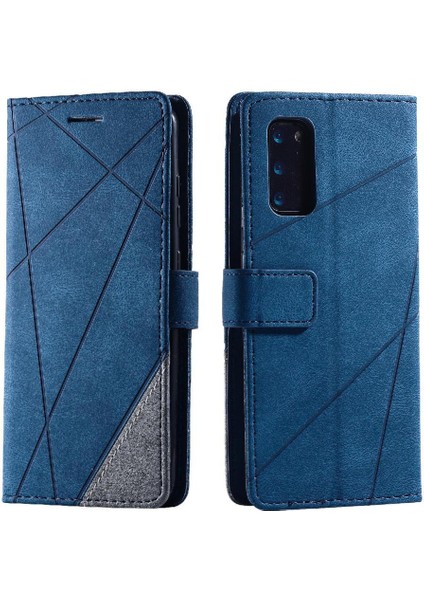 Samsung Galaxy S20 Manyetik Kart Tutucu Için Kılıf Kickstand Cüzdan Flip Pu (Yurt Dışından)