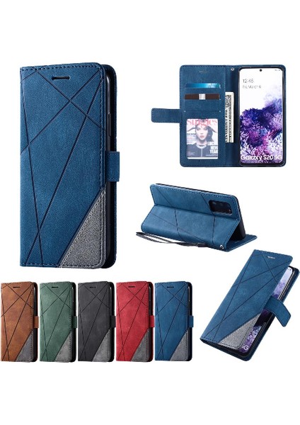 Samsung Galaxy S20 Manyetik Kart Tutucu Için Kılıf Kickstand Cüzdan Flip Pu (Yurt Dışından) modelleri