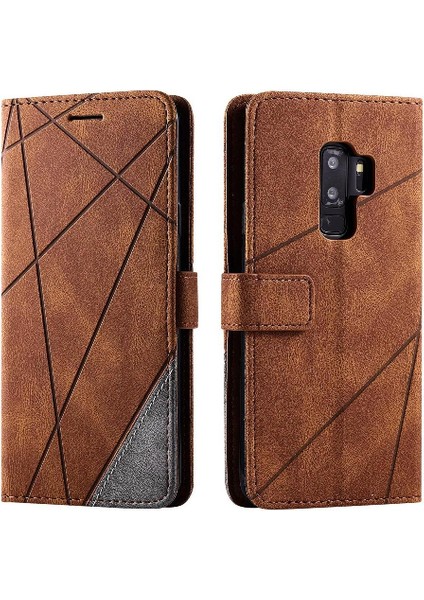 Samsung Galaxy S9 Artı Darbeye Cüzdan Flip Folio Pu Deri (Yurt Dışından)