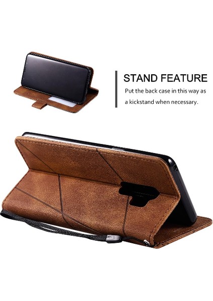 Samsung Galaxy S9 Artı Darbeye Cüzdan Flip Folio Pu Deri (Yurt Dışından) modelleri