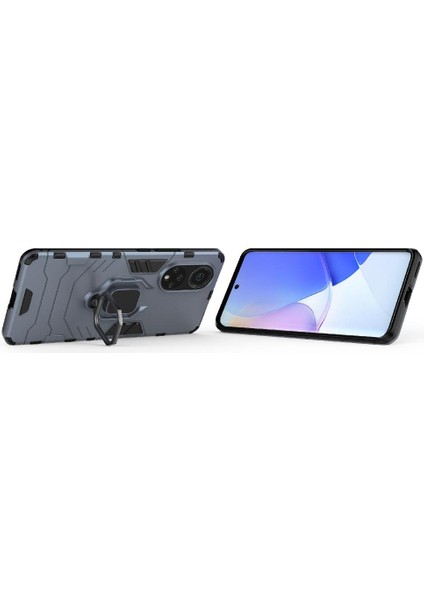 Huawei Nova 9 Için Kılıf Askeri Damla Koruma 360 &deg; Dönen Halka Kapak (Yurt Dışından)