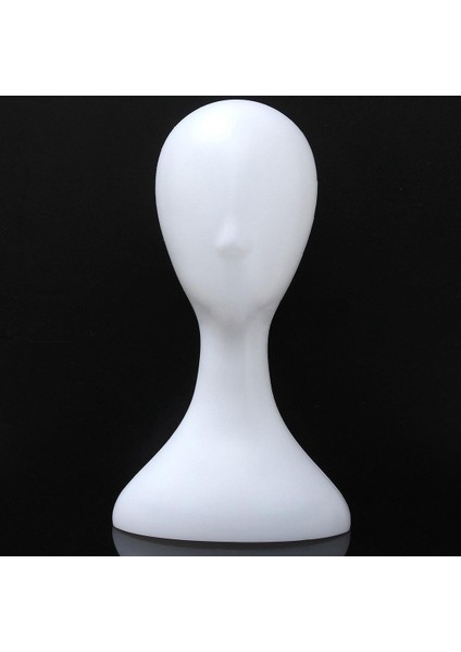 Bayan Yüksek Plastik Kafa Peruk Kafa Kadın Modeli Kafa Siyah (Yurt Dışından) modelleri