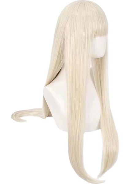 Anime Peruk Derinden Çılgın Kumarbaz Sezon 2 Huangquan Yuanyinai Aekyung Bej Altın Cosplay Peruk (Yurt Dışından) fırsatları