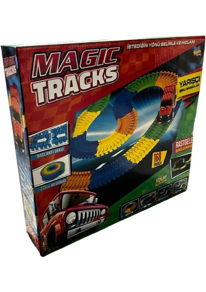 Magic Tracks Hareketli Raylar 168 Parça