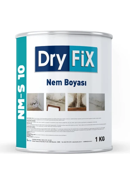 NM-S 10 Nemeson Nem ve Rutubet Boyası 1 Kg