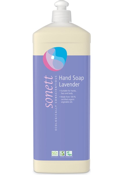 Lavanta Özlü Sıvı El Sabunu 1000 ml.