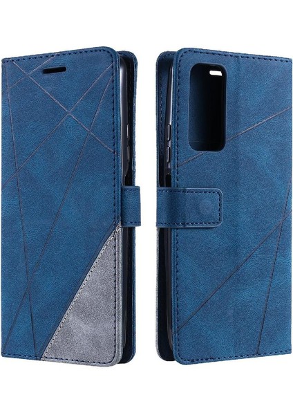 Oppo A16 Manyetik Pu Deri TeIefon Kılıfı (Yurt Dışından)