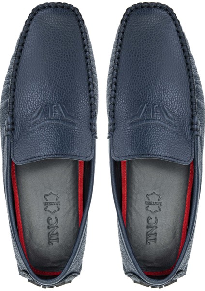 Erkek Deri Lacivert Loafer Ayakkabı 355 13500 Erk Ayk Y23 Lacı Floter fırsatları