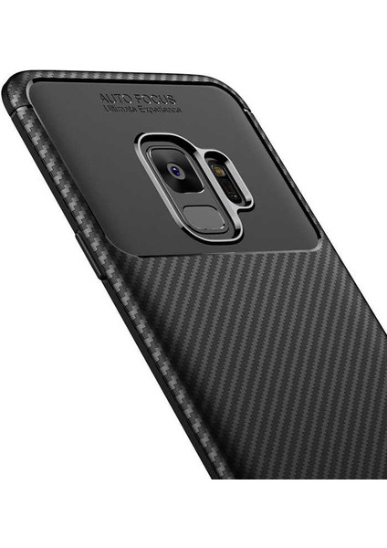 Galaxy S9 Uyumlu Ezsp Negro Silikon Kapak-Siyah