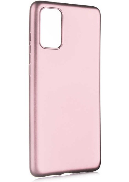 Galaxy S20 Plus Uyumlu Ezsp Premier Silikon Kapak-Rose Gold