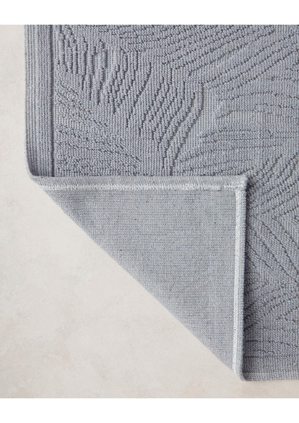 Aligne Pamuklu Bukle Bukle Kilim Gri
