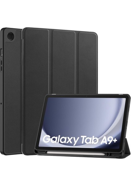 Samsung Galaxy Tab A9 Plus 2023 Için Otomatik Uyandırma Uyku Özellikli Darbeye Dayanıklı Tablet Kılıfı (Yurt Dışından)