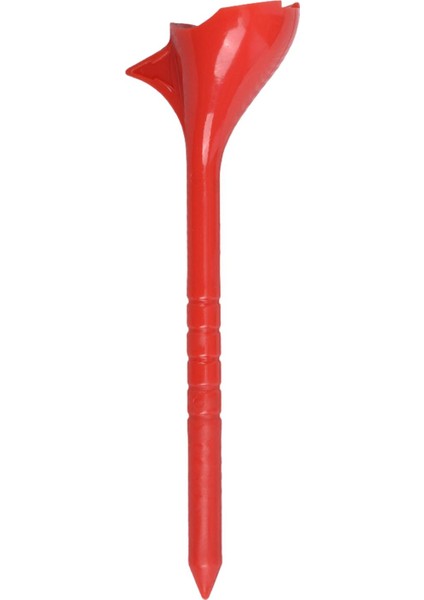 10 Derece Golf Tees 83MM Sürüş Iğı Için Kullanılabilir Golf Irmızı (Yurt Dışından)