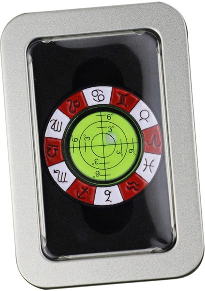 Golf Marker Golf Hizalama Okuyucu I Golf Mark Golfçü Kırmızı (Yurt Dışından)