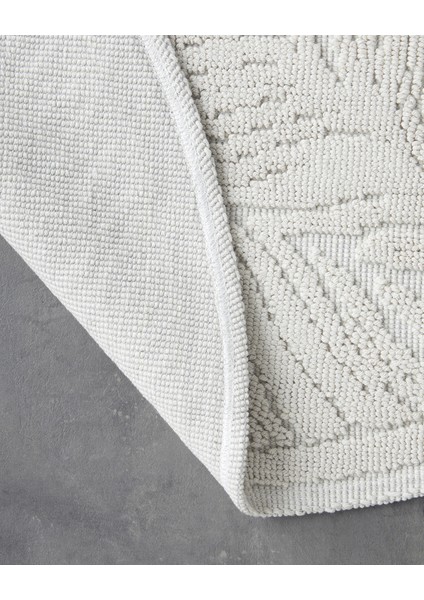 Aligne Pamuklu Bukle Bukle Kilim Krem modelleri