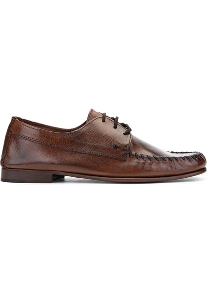 D.leporı Erkek Deri Kahverengi Casual Ayakkabı 1018 996 Erk Ayk Y24 Marrone