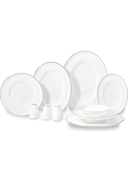 Bella Collection 60 Parça Gold Yemek Takımı A8170