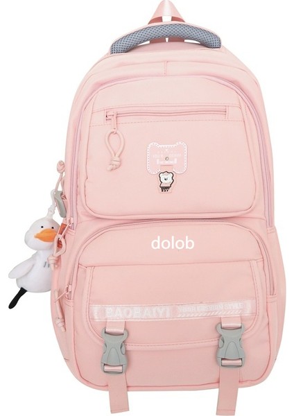 Ortaokul Bayan Öğrencileri Için Okul Çantası, Geniş Kapasiteli, Lise Öğrencileri Için, Hafif ve Şık Sırt Çantası, Beşinci ve Altıncı Sınıf 2024 Model (Yurt Dışından)