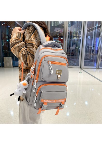 Ortaokul Bayan Öğrencileri Için Okul Çantası, Geniş Kapasiteli, Lise Öğrencileri Için, Hafif ve Şık Sırt Çantası, Beşinci ve Altıncı Sınıf 2024 Model (Yurt Dışından) fiyatları