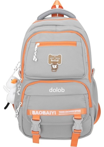 Ortaokul Bayan Öğrencileri Için Okul Çantası, Geniş Kapasiteli, Lise Öğrencileri Için, Hafif ve Şık Sırt Çantası, Beşinci ve Altıncı Sınıf 2024 Model (Yurt Dışından)