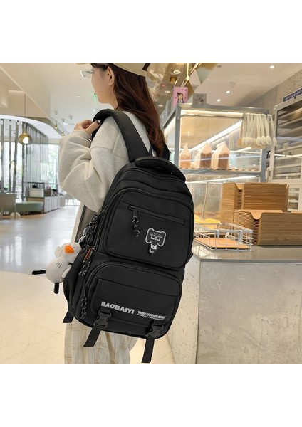 Ortaokul Bayan Öğrencileri Için Okul Çantası, Geniş Kapasiteli, Lise Öğrencileri Için, Hafif ve Şık Sırt Çantası, Beşinci ve Altıncı Sınıf 2024 Model (Yurt Dışından) modelleri